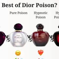 Porównanie zapachów Dior Poison: EDT, Pure Poison, Hypnotic Poison i Hypnotic Poison EDP. Który Christian Dior Hypnotic Poison wybierzesz?